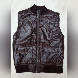 Kenneth Cole Reaction Brown Puffer Vest